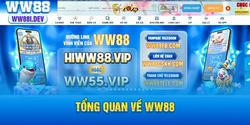 Thông tin chung về trang web ww88