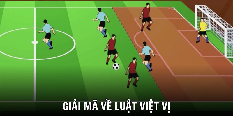 Luật việt vị là luật cơ bản nhất ở bóng đá